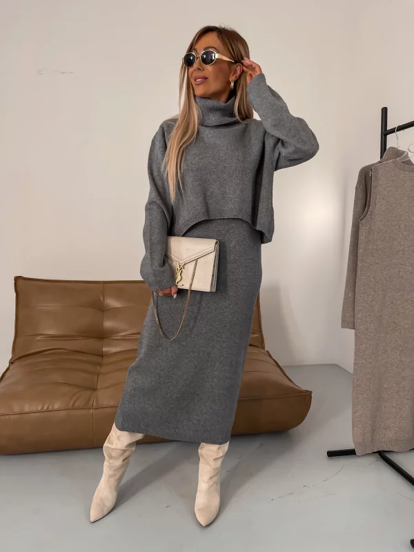 Lunelle™ Elara Dress – Soft Minimal Look