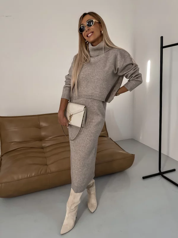 Lunelle™ Elara Dress – Soft Minimal Look