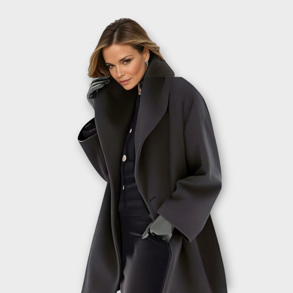 Lunelle™ Elara Coat – Elegant Winter Fit
