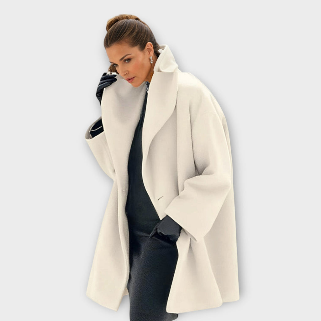 Lunelle™ Elara Coat – Elegant Winter Fit