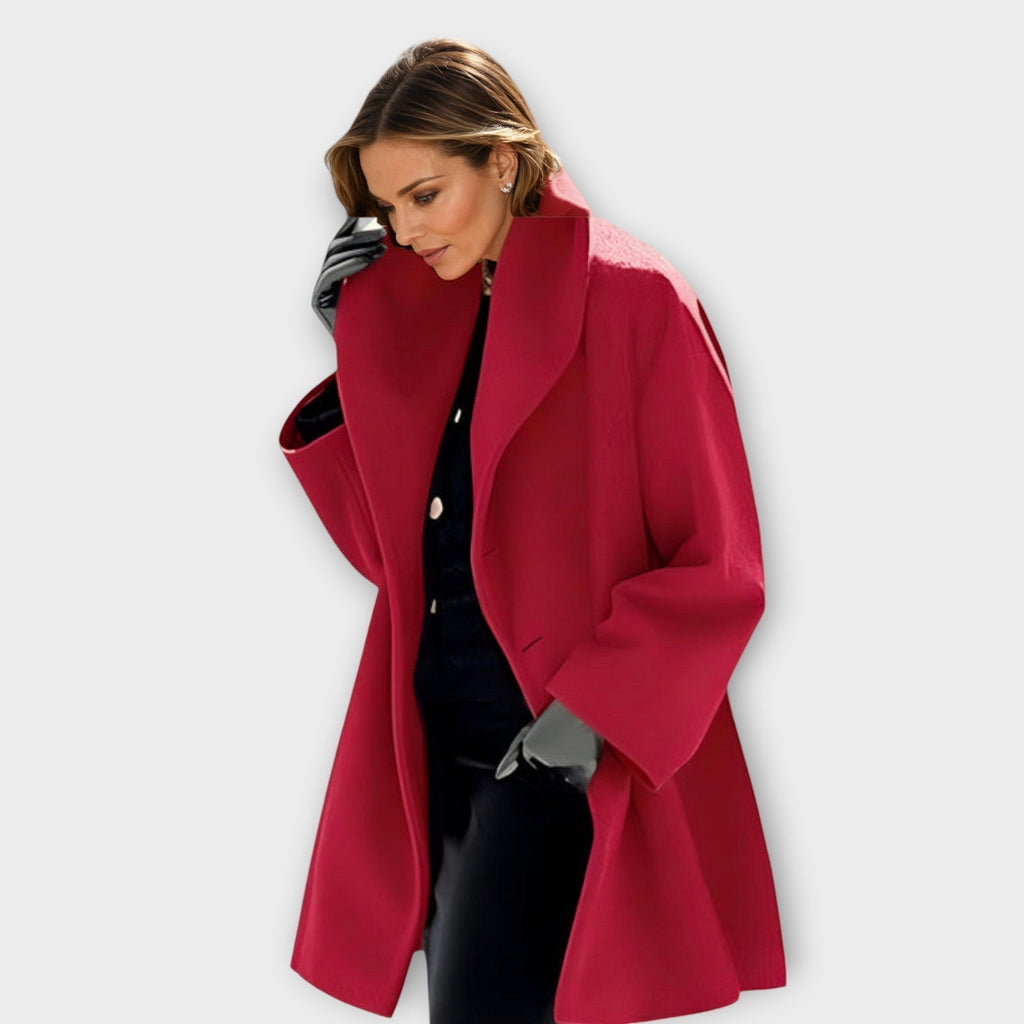 Lunelle™ Elara Coat – Elegant Winter Fit